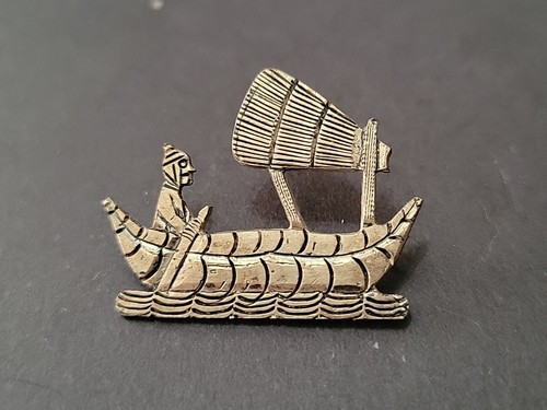 Antique viking asian ship - viking,