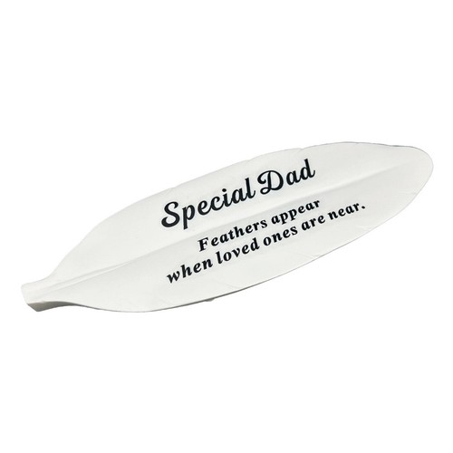 Special dad feather graveside - dad,