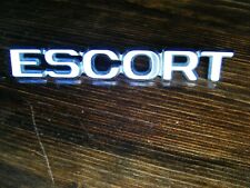 FORD ESCORT CHROME BAGDE JF6199  CLASSIC CAR VAN GENUINE PART FOR FORD ESCORT 