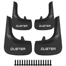 Axenture Car Mud Flaps Kit For Dacia Duster Rubber Splash Guards 4 PCS