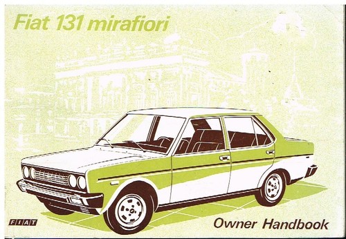 Fiat 131 mirafiori - fiat,