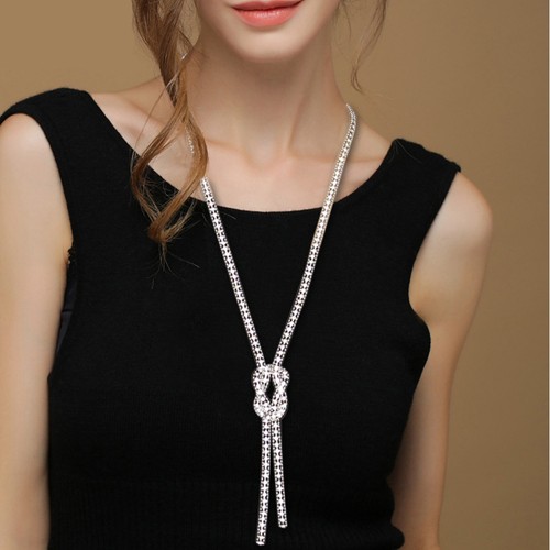 Long sweater choker - long,