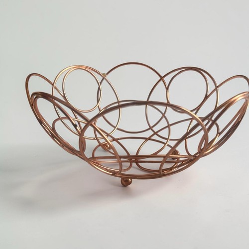 Rose gold fruit - fruit, bowl
