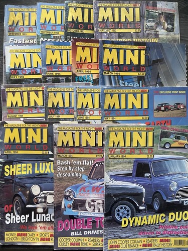 Mini world magazine bundle - bundle, x