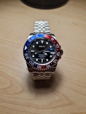 Seiko Mod Gmt Pepsi Red/Blue