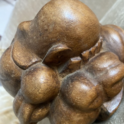 Hand carved wooden - hand,