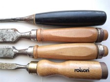 Vintage chisels, Rolson lot