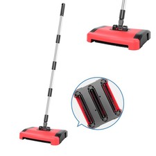 Floor Sweeper Manual Carpet Cleaner Cordless Floor Duster Broom Surface Cleaner