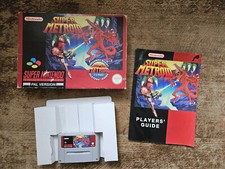 SNES SUPER NINTENDO - SUPER METROID BIG BOX #SPC UKV PAL CIB
