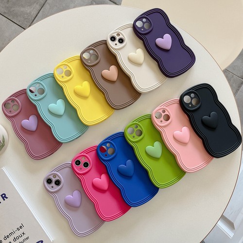 Cute love heart phone case - cute,