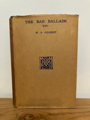 The bab ballads etc s - bab,