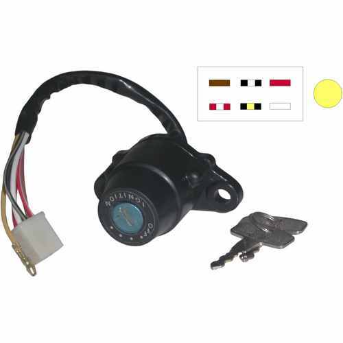 Ignition switch fits kawasaki - ignition,