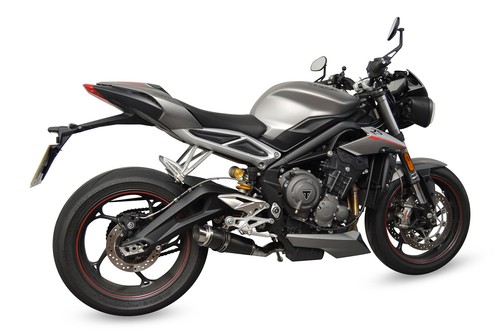 Street triple 765 exhaust - street,