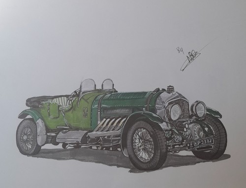 Original ink drawing a - a4,