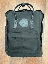 Fjallraven Kanken Black No. 2 Laptop/Tablet Backpack Bag G-1000 15-inch