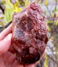 Red Cinnabar Raw Mercury Ore