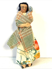5" Indian Doll Skookum W/ Baby