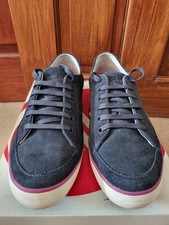 FitFlop Super T Sneakers - UK Size 8 EU 42 - Navy Blue Suede Uppers 183 097 080