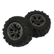 Set Of 2 RC Car Racing Tires Rubber Tires Rubber Tire Set For RC Truggy Monster