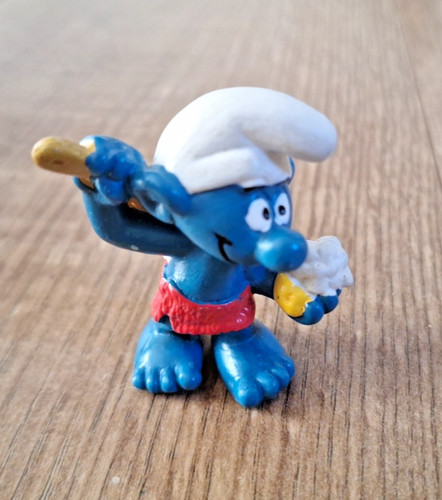 Vintage smurf smurfs figure - smurf,