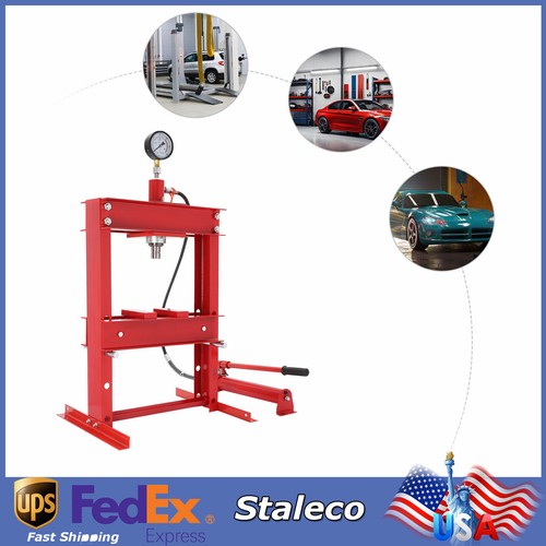 Ton hydraulic shop press - shop, w/