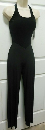 Jazz halter bootcut unitard - halter,