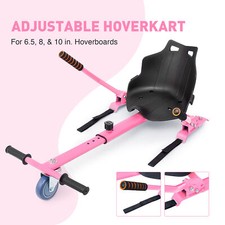 CO-Z Hoverkart Go Kart For 6.5" & 8.5" & 10" Segway Swegway Hoverboard Pink