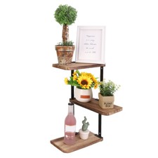 Rustic Wood Z Shaped Wall