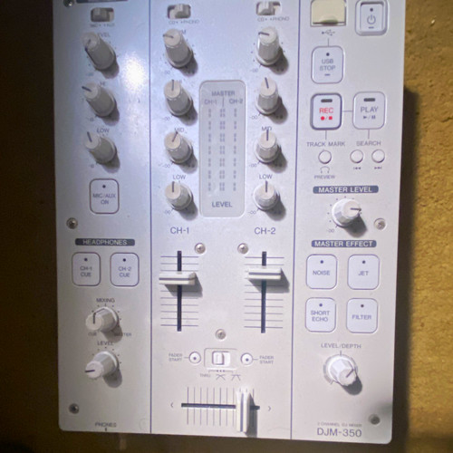 Pioneer djm 350 channel dj - pioneer, djm-350