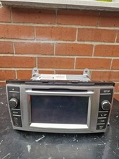 Genuine Toyota Avensis Mk2 2012 BT NAV Radio Head Unit