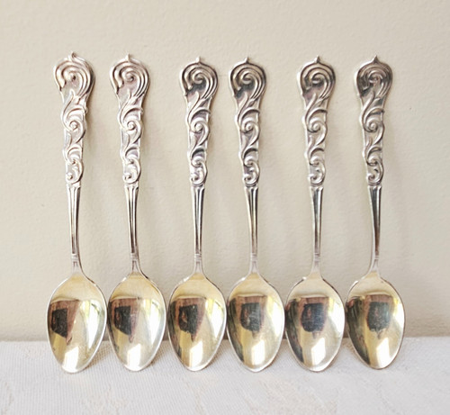 Vintage coffee spoons with