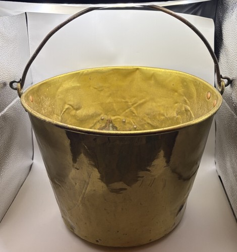 Antique brass wash - #12, kettle