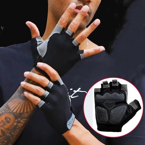 Men cycling gloves half - cycling,