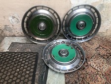 3 ORIGINAL CLASSIC FORD GRANADA MK1 & CONSUL WHEEL TRIMs HUB CAP  ( PLEASE READ)