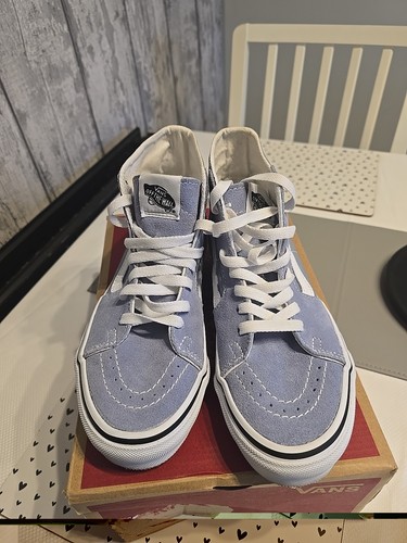New light blue vans tops - new, hi-tops