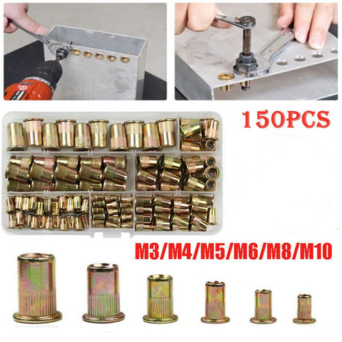 150x mixed rivet - mixed, nut