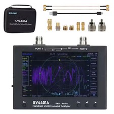 SV4401A 7 inch Touch 50KHz-4.4GHz VNA Vector Network Analyzer Lcd 100dB Dynamic