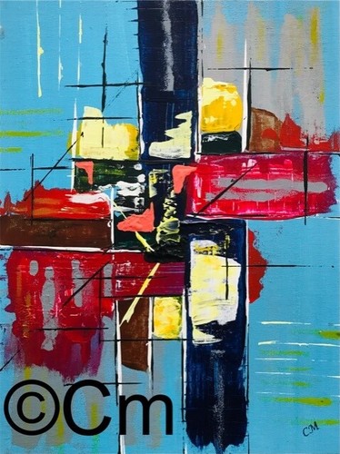 Abstract modern original art - abstract,