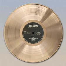 2 Pac "Makaveli" Gold LP