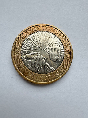 Florence nightingale coin - florence, £2