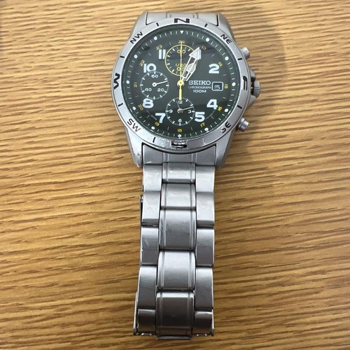 Seiko chronograph watch - seiko, 100m