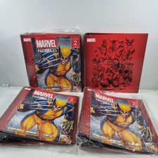 4x Marvel Binders for Fact Files Magazine Bundle
