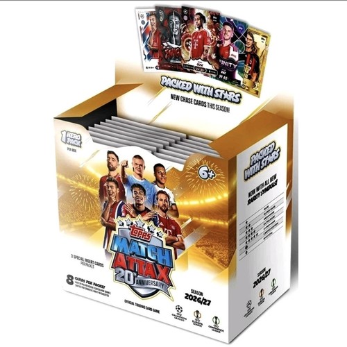 Topps match attax 2026 - attax, 2026/27