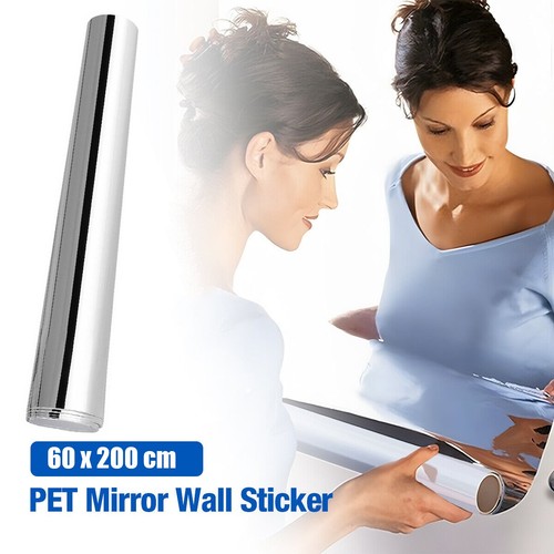 Mirror tile wall sticker self - mirror,