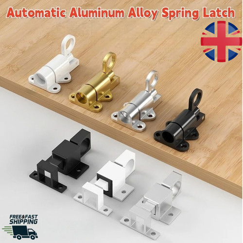 Automatic door latch - latch, sprung