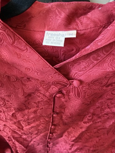 Vintage oriental silk - vintage,