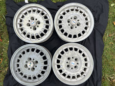 BMW E30 Bottle top 6J X 14 Wheels With Centre Caps 