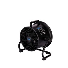 SGS 25cm Super Cooling Drum Fan, 3-Speed Adjustable Tilt, Handle & Nonskid Feet