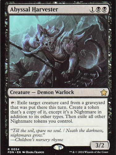 Abyssal harvester - abyssal,