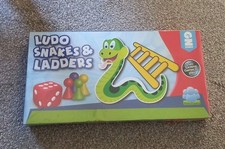 Ludo Snakes & Ladders 2 in 1 Board Game GN Games Brand New Sealed